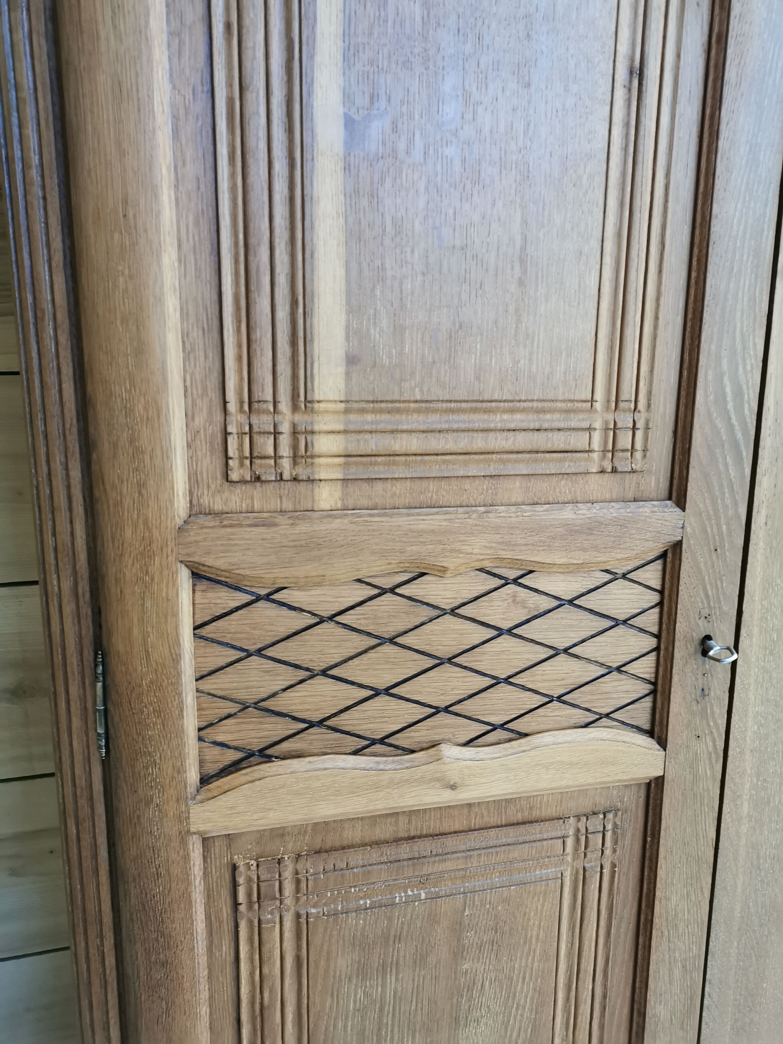 Oak cabinet