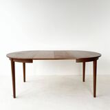 Table ronde extensible en teck