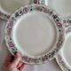 Limoges Bernardaud 5 Flat Plates in porcelain
