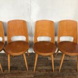 Series of 6 Baumann Mondor chairs