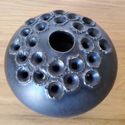 Black ceramic vase from Denmark