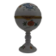 Box on foot, Limoges porcelain, Raynaud