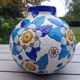 Longwy ball vase