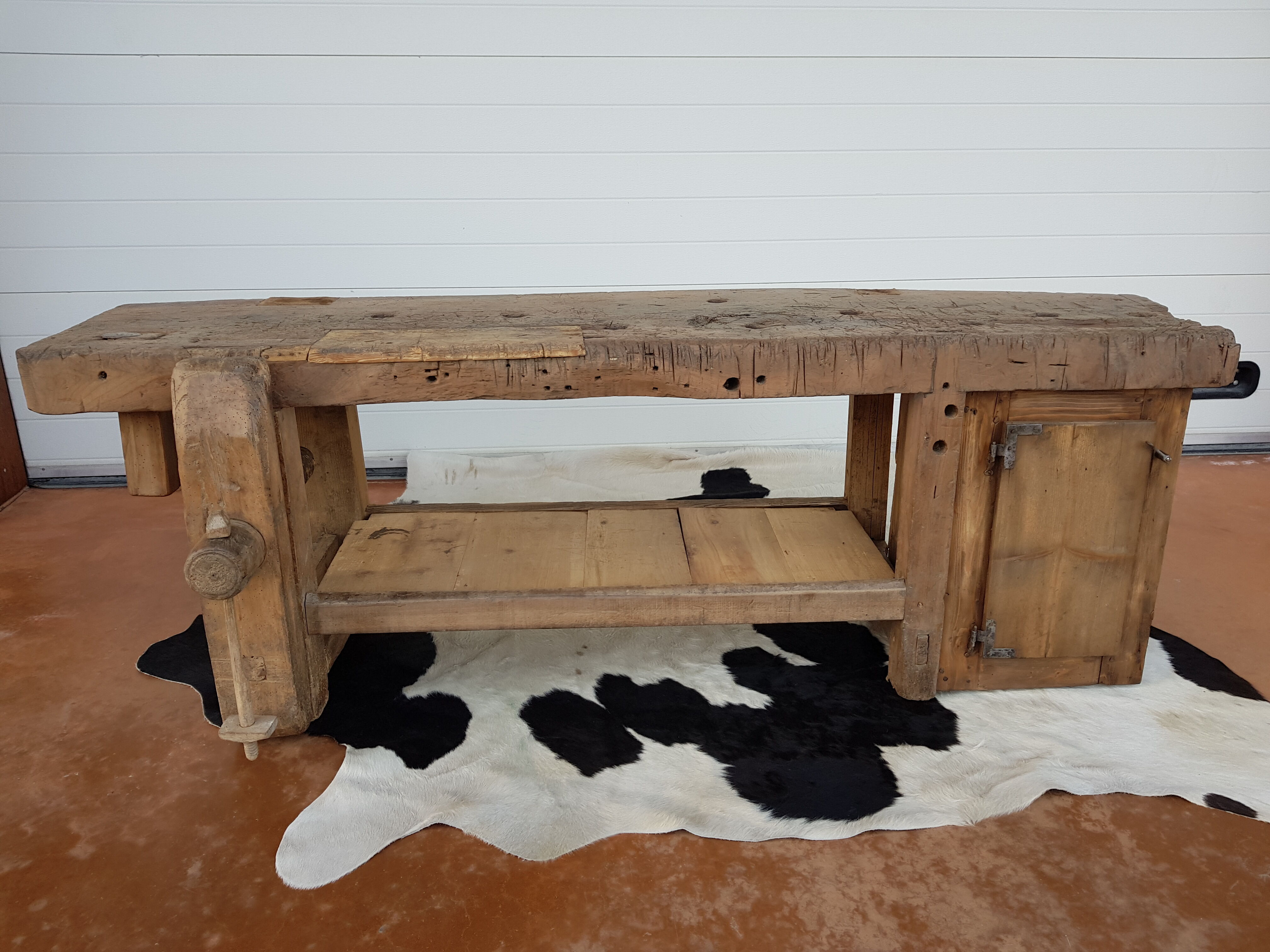 Farm workbench 19th century