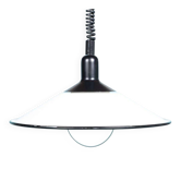 1970s Swedish minimalist Scandinavian suspension lamp with a pull switch.