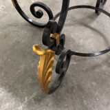 French Neoclassical Revival coffee table with Hollywood Regency influence, 1970s