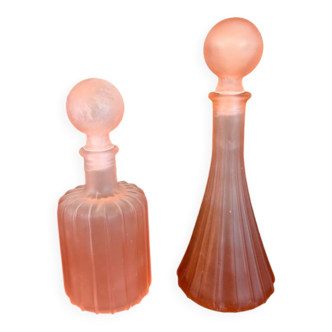 Pair of vanity bottles