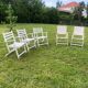 5 garden chairs 1970-1980