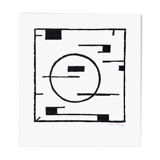 Illustration Erich Buchholz: Composition en 1920 Woodcut