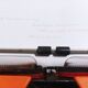 Olympia traveller luxury typewriter orange revised and new ribbon
