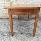 Elm farmhouse table