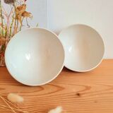 Set of 2 old ceramic bowls