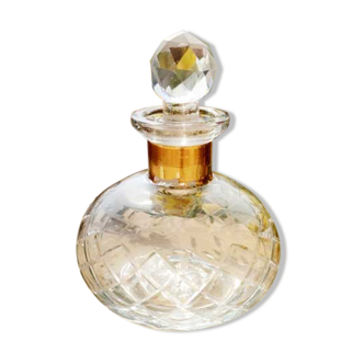 Glass perfume bottle