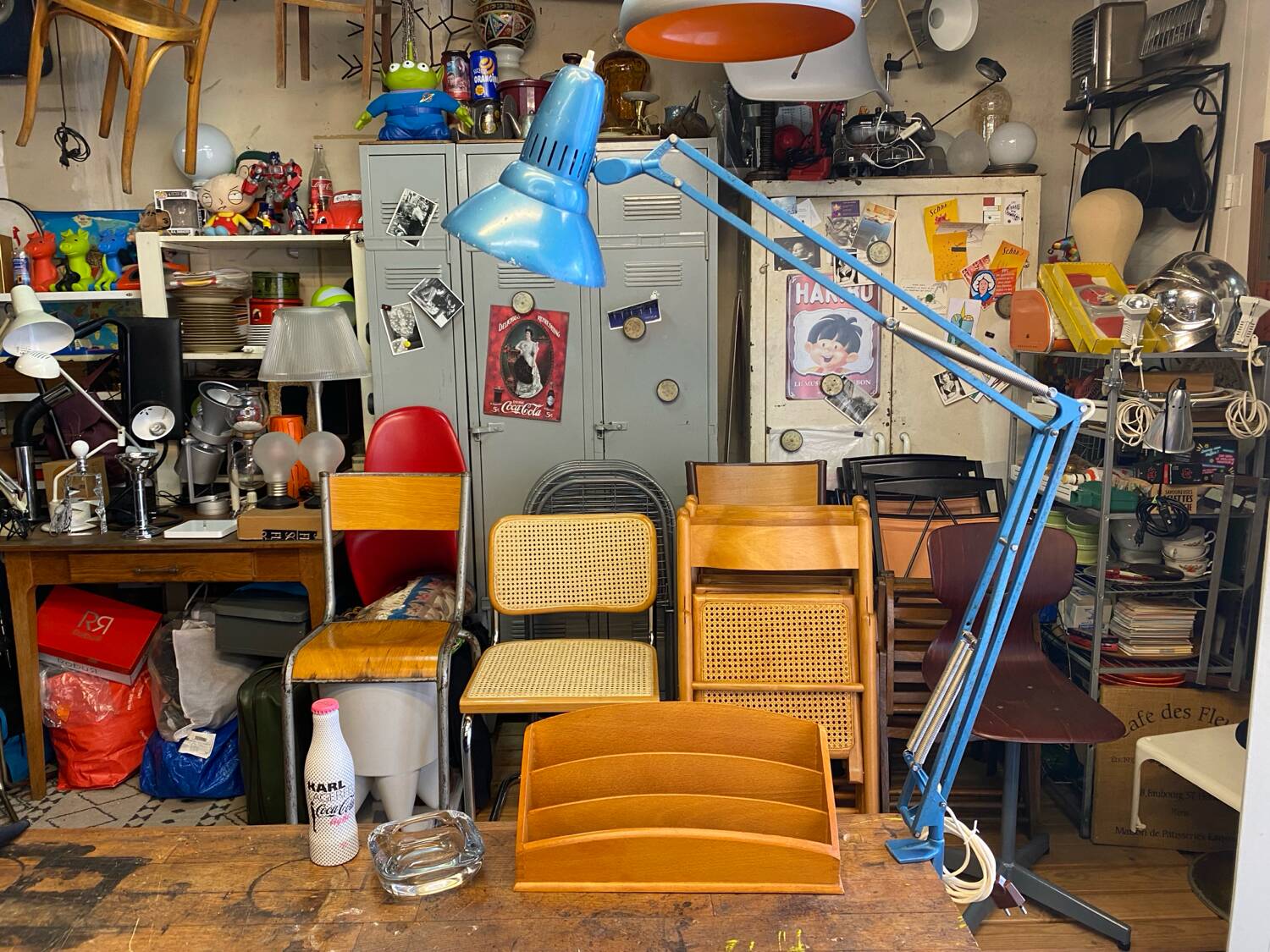 Febo 55 Scandinavian design architect desk lamp, vintage 70s