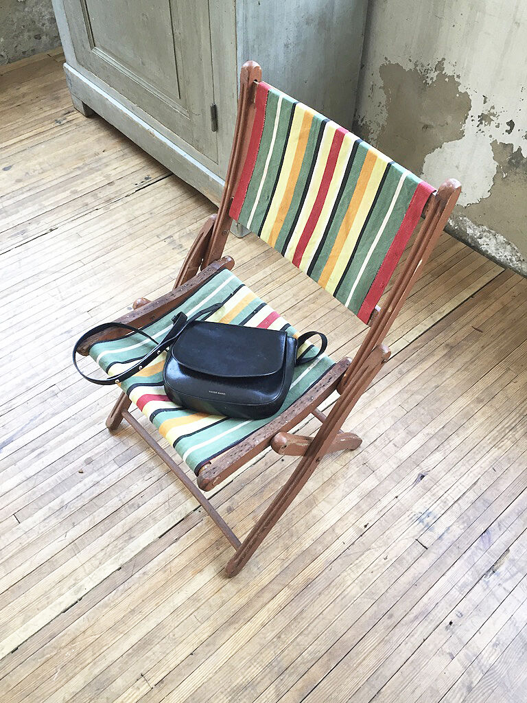 Folding garden chair