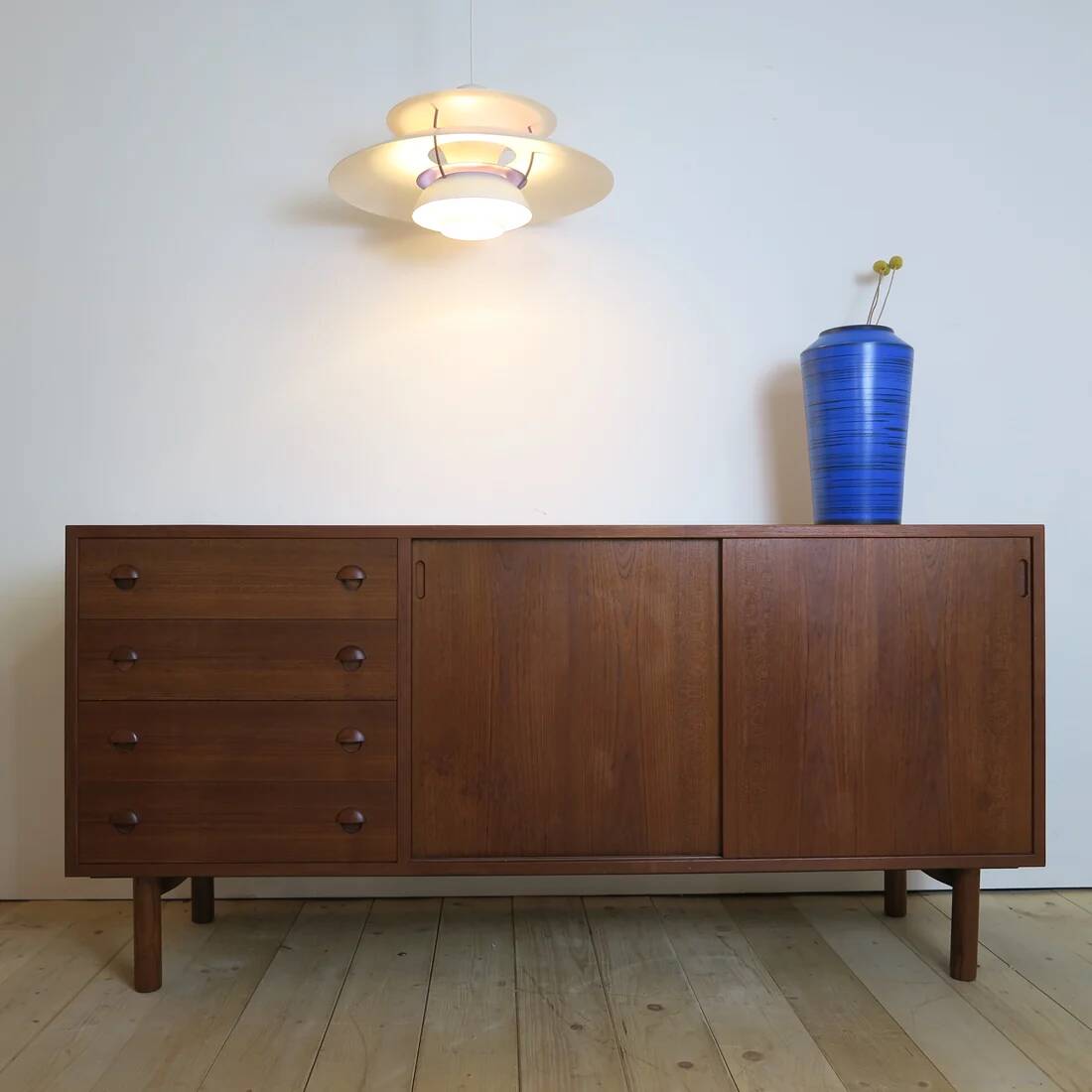 Teak enfilade, Hornslet Møbelfabrik, Denmark 1960