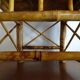 Chaise enfant bambou vintage 1960 H45 cm