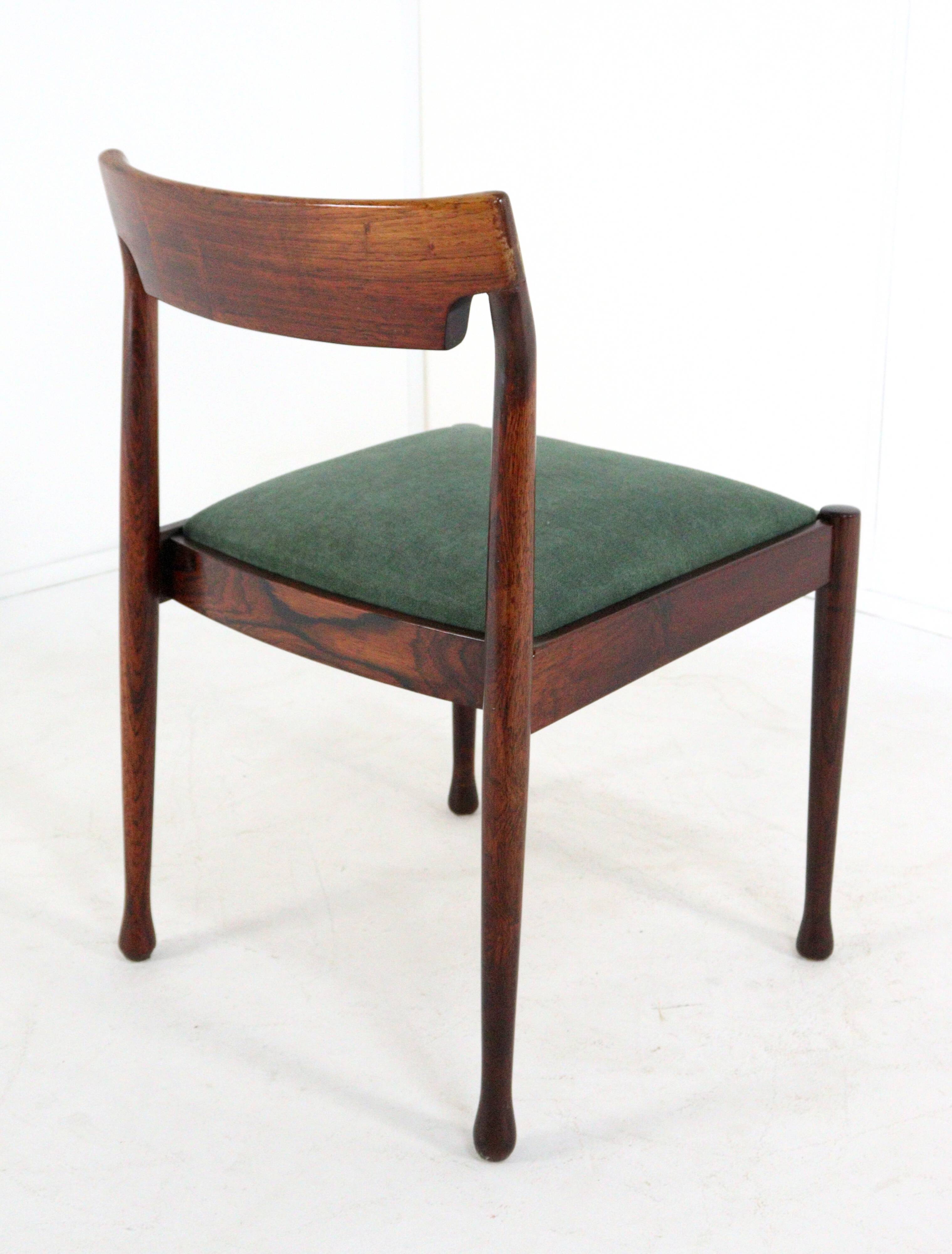 Set of 4 mid centiry rosewood dining chairs 'Havelte'