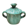 Vintage ceramic sugar pot by Robert Picault, Vallauris