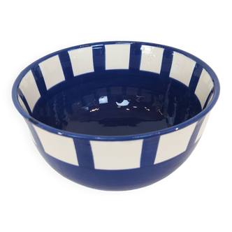 Large bowl - SOL blue border