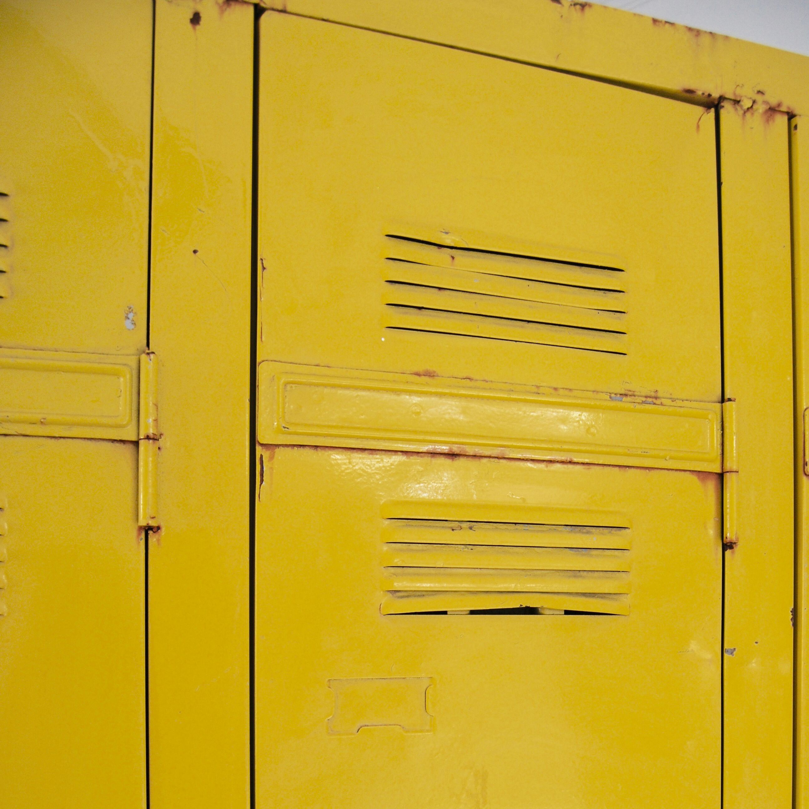 Industrial wardrobe 3 metal doors