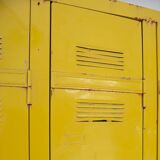 Industrial wardrobe 3 metal doors