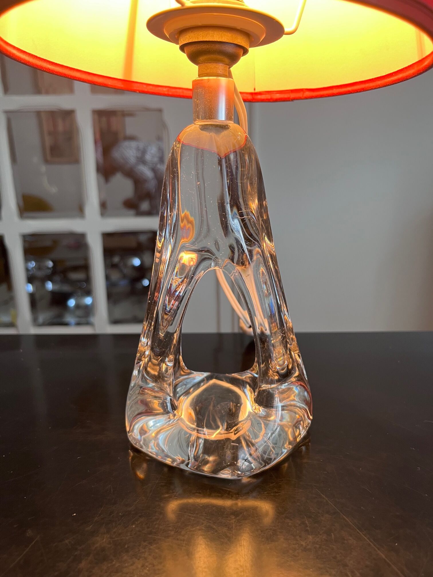 Crystal lamp from the 50s