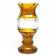Art Deco vase, crystal, Moser, Czechoslovakia, 1930s