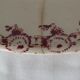 Opaque porcelain plate from Gien model thistles n ° 2 diam 24 cm
