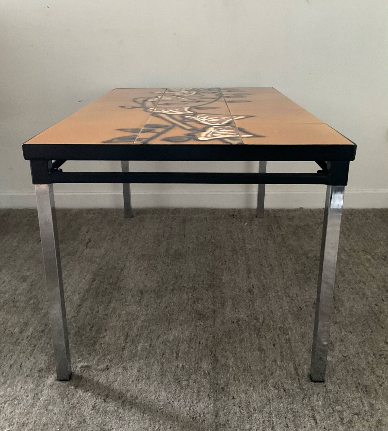 Vintage ceramic coffee table from the 1970s