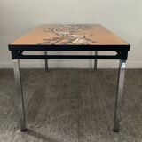 Vintage ceramic coffee table from the 1970s