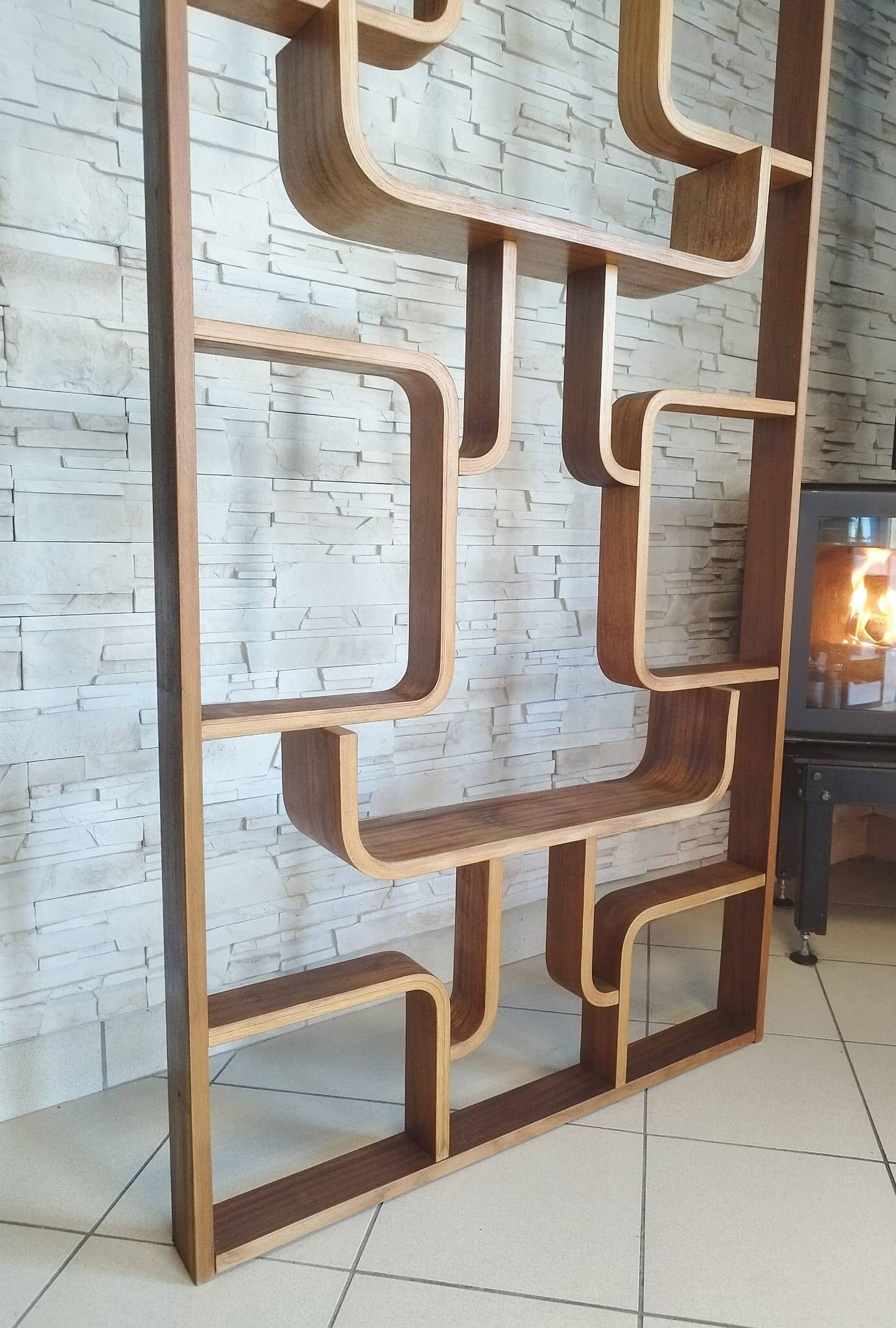 Wall Divider by Ludvik Volak from Drevopodnik Holesov