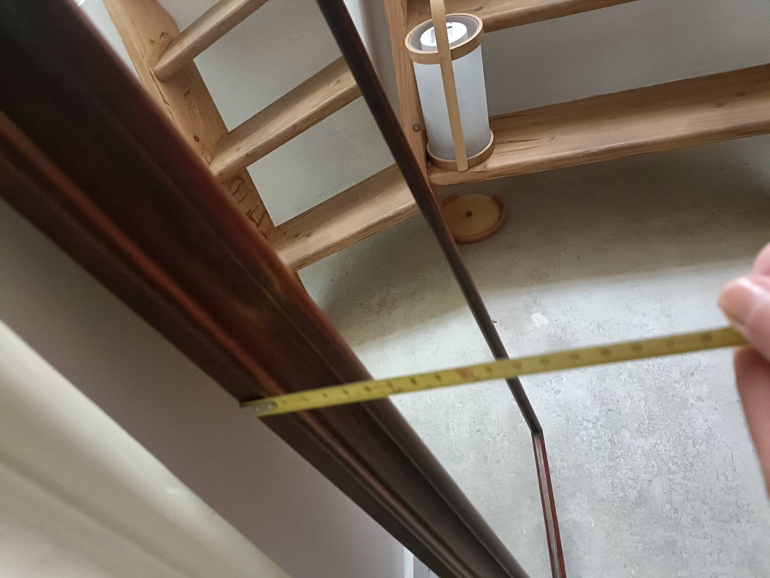 Rectangular vintage mirror