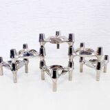 Modular BMF candle holders by Fritz Nagel