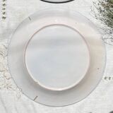 2 assiettes st clement luneville xixème  motif fleuris