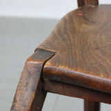 Antique Patinated Children's Chair, 1890s