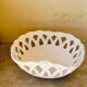 Plaster dish basket decoration