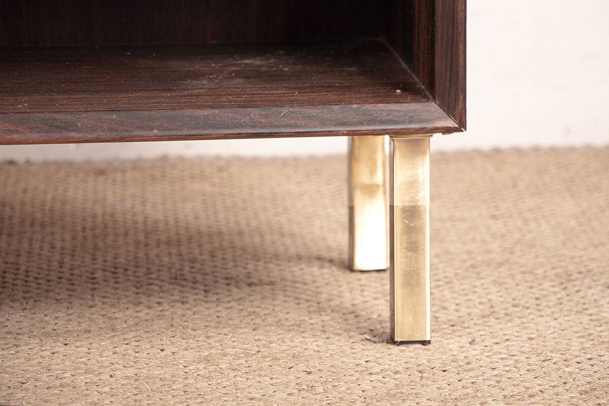 Large Danish high bookshelf in rosewood by Erik Brouer 1960.