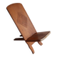 Child's folding chair carved – traditional wooden craftsmanship