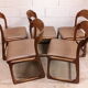Following 5 chairs "sled" Baumann