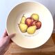 Saladier en céramique pommes et poires Ter Steege Rÿssen vintage