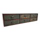 Antique workshop drawer unit from the 1920s.