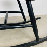 Scandinavian rocking chair in Tapiovaara style, 1960s