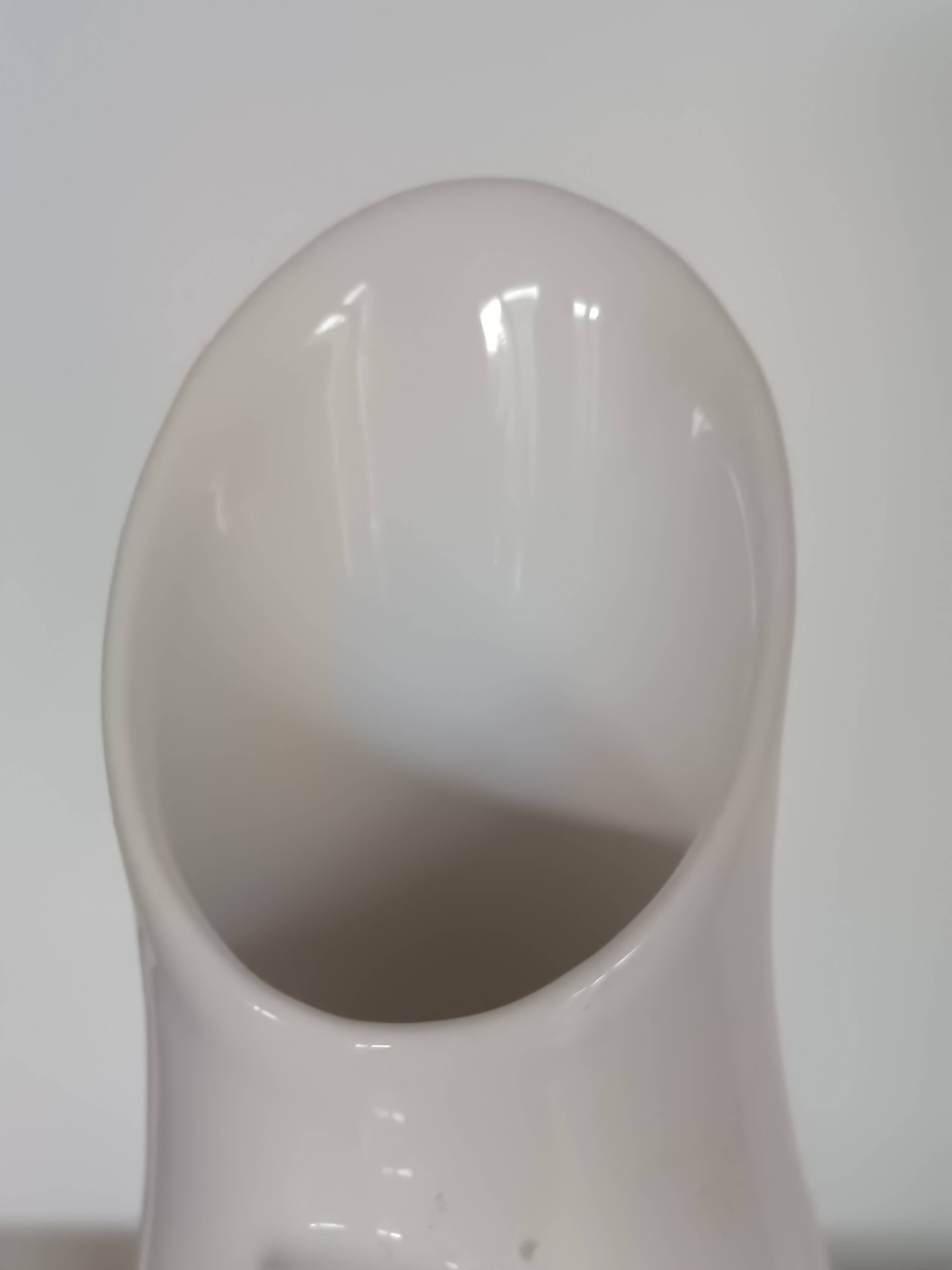 vintage ceramic pitcher Longchamp tomato hard-boiled egg design