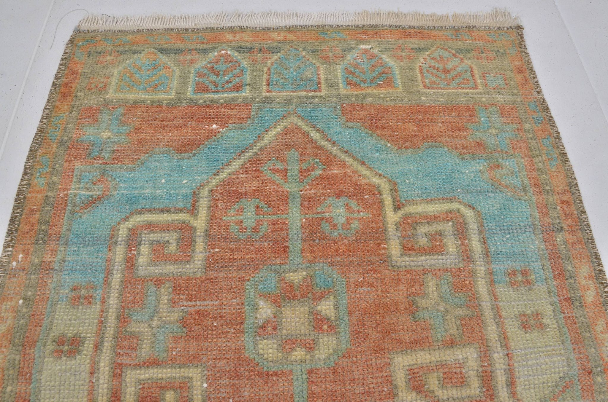 Tapis de porte décoratif Oushak sku 3985
