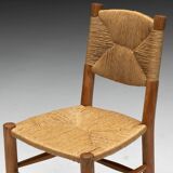 "Bauche" Dining Chairs by Charlotte Perriand for Steph Simon, France, 1950s