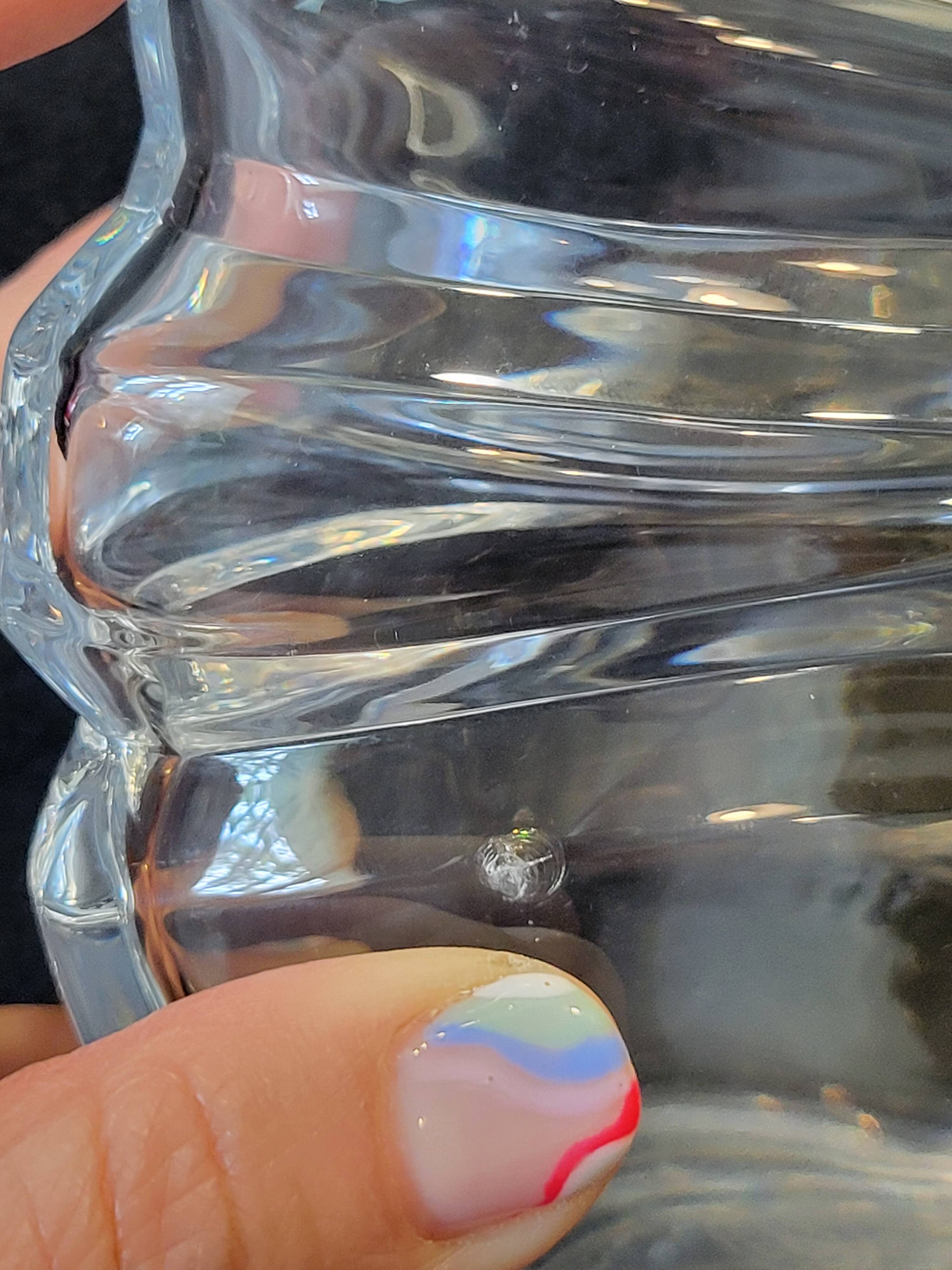 Baccarat Crystal Carafe For Cognac J&F Martell 75 Cl