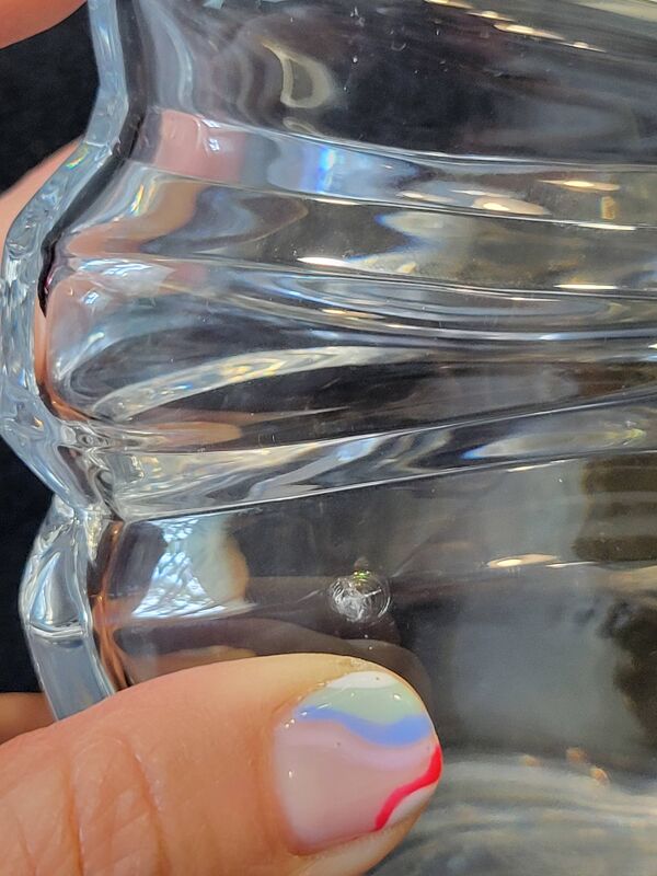 Carafe En Cristal Baccarat Pour Cognac J&F Martell 75 Cl