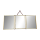 Antique Triptych Mirror