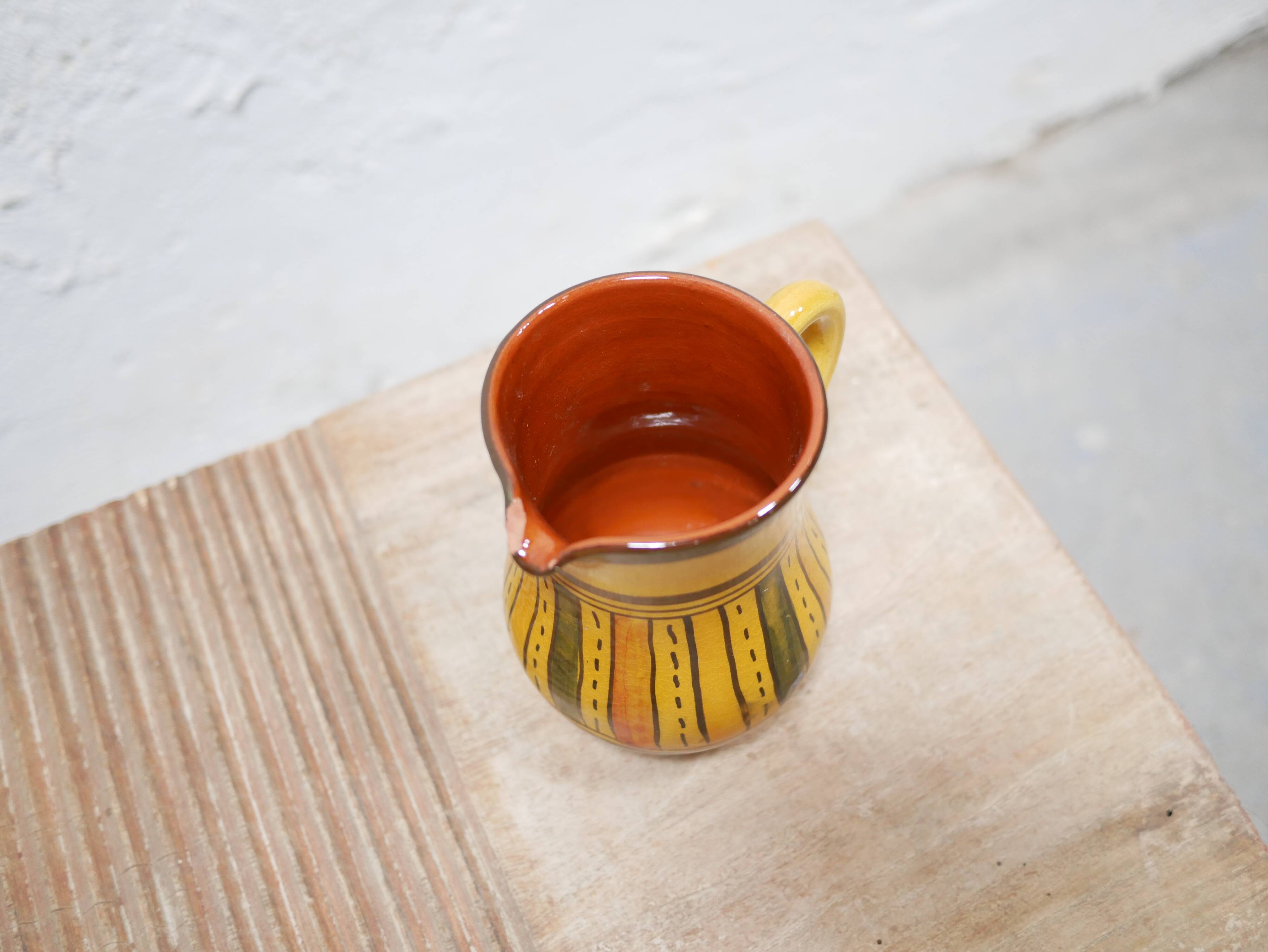 Vintage ceramic pitcher